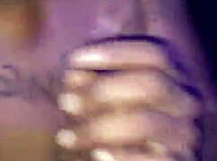 milf eagerly fills her mouth with big black cock during blowjob