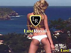 milf bianca resa has rough beach anal sex