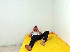 My best friend brought me a TORSO to MASTURBATE my flaccid penis. My best friend is a SLUT who wants me to MASTURBATE every day.