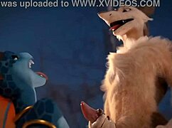 Five furry characters in intriguing scene