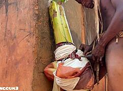 The young village warrior does something stronger. On the huge ranch.