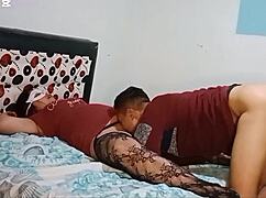 Pregnant Woman Celebrates Valentine's Day with Joy