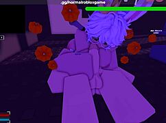 Spooky bunny breeding during halloween season