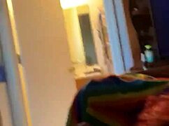 The cheating milf was deepthroating that big black cock in the interracial encounter