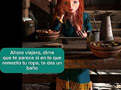 jerking off in spanish with merida