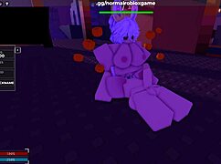 Spooky bunny breeding during halloween season