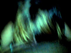 white woman in interracial sucking scene with big black cock