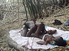 I made love in the Amazon of Brazil, full video red.