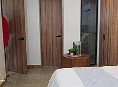 My Stepson Catches Me Masturbating With His Microphones - Monique Fuentes & Max Betancur