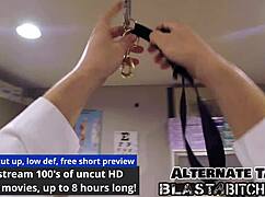 minnie rose's pussy gets blasted with cum backstage