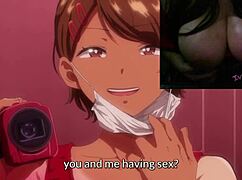 Chubby girl watching Seika Jogakuin Kounin Ep2!