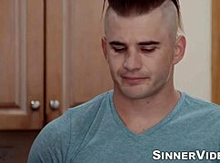 Athena faris moaned loudly as lucas frost pounded her in multiple positions