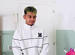 Curvy milf deflowers 18-year-old boy in horny divorcee tale