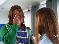 stepmom gets anal fucked by stepson for safety