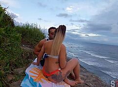 Transei Com Uma Loira Gostosa Que Conheci Na Praia