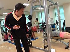 time fuck bandit stops time in gym part 2