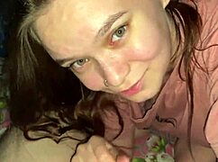 Late night intimate session with stepdaughter