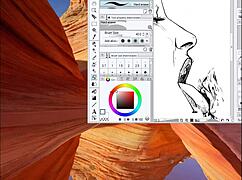 Speed Drawing Of Ffm Threesome By Artist Kramer Krameroff