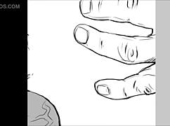 Speed Drawing Of Ffm Threesome By Artist Kramer Krameroff