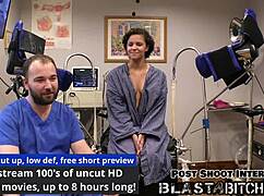 doctor blasts patient rebel wyatt's pussy with cum