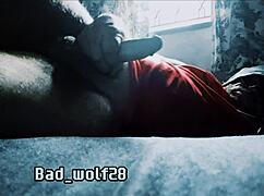 Bad Wolf28 Touches His Penis In A Homemade Fetish Scene.