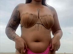 asked him to show on the beach