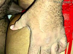 sister-in-law rides cowgirl with cum dripping from her pussy in bedroom