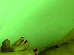 Mary gets her stockings torn