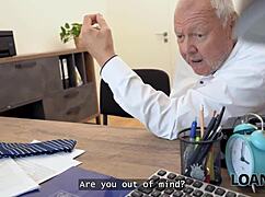 Horny Teen Mina K Shows Body for Loan