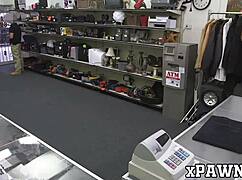 Broker Pays Cutie Cash for Servicing His Rock Solid Cock