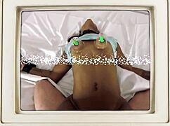 Rebel Wyatt Receives Facial Cumshot During Intense Masturbation Session