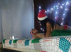 Christmas Sex Arab With A Spartan Beard Has Sex With His Sexy Stepmother While Husband Is Not At Home