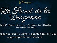 le secret de la dragonne - french furry story