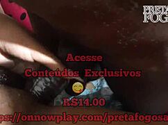 Safadinha Plays With Big Black Cock In Amateur Compilation