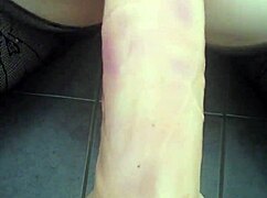 i stretch my ass with a dildo.