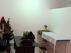 Nurse Caught Decorating Doctor's Office Gets Super Sexy In Hospital