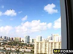 skinny freak boldly plays with her pussy on the bed, jade 2 edition.