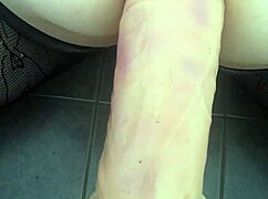 i stretch my ass with a dildo.