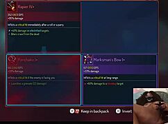 Chubby ebony gamer girl gets fucked with dildo while playing video game - dead cells