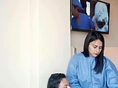 que buena uniformada paso al consultorio y me da una mamada de los dioses si senorita voy a llegar muchas veces y a ser su cliente digo su paciente fiel solo dejeme agarrarle mas el coño