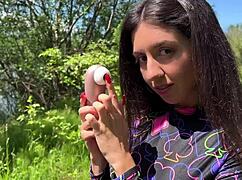 Outdoor encounter with a student - unexpected double event