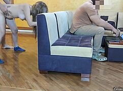 me follo a la esposa de mi hermano mi cu�ada hermosa mientras que su marido esta trabajando en la lapto ntr