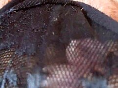 Gretala Pregnant in Transparent Thong