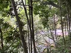 walking in the woods with amateurs and public exposure