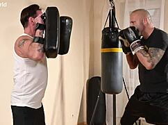 insatiable gym babes rebecca volpetti and samantha cruz unleash intense dp gangbang action