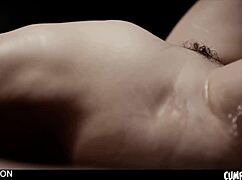 busty natural girl alice peachy is filled with hot milk cum in her hungry fat pussy and she loves it - cumflation sex trailer