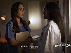 doctor seduces nurse to cover up mishap - sinn sage vicky chase