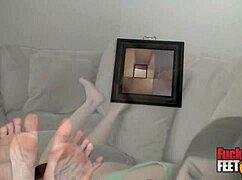 asia zo's perky tits foot pleasures