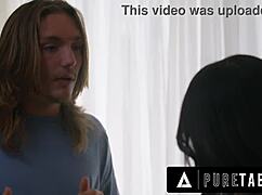 Pure Taboo Hot Asian Stepsis Lulu Chu Taunts Pervy Stepbro During Sex with Stepmoms Nudes