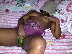 Fucking My Horny Pussy With Cucumber!